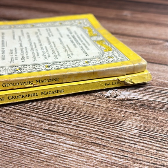 National Geographic - November / September 1933 - No Maps, Distressed, see pics - Picture 7 of 16